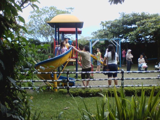 Taman Bermain Anak di Cimory Resto